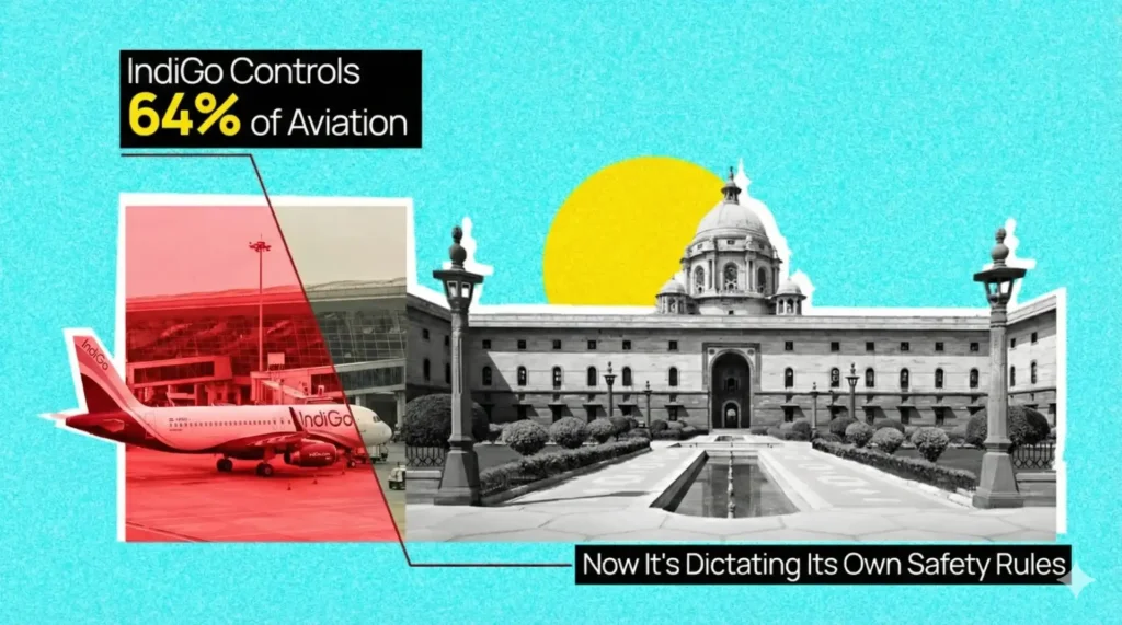 IndiGo Controls 64% of Aviation: Why 2,000+ Flights Were Cancelled in December 2025